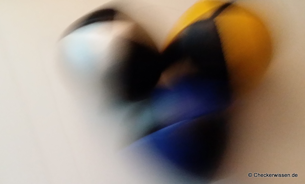 Drei Jonglierbälle